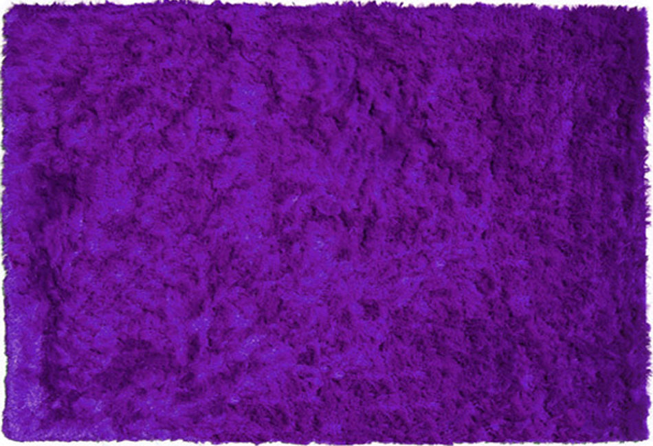 Sensual Plum Area Rug - 8X11 Shag Rug from India, Synthetic Material, Vibrant Purple, Ideal for Indoor Spaces