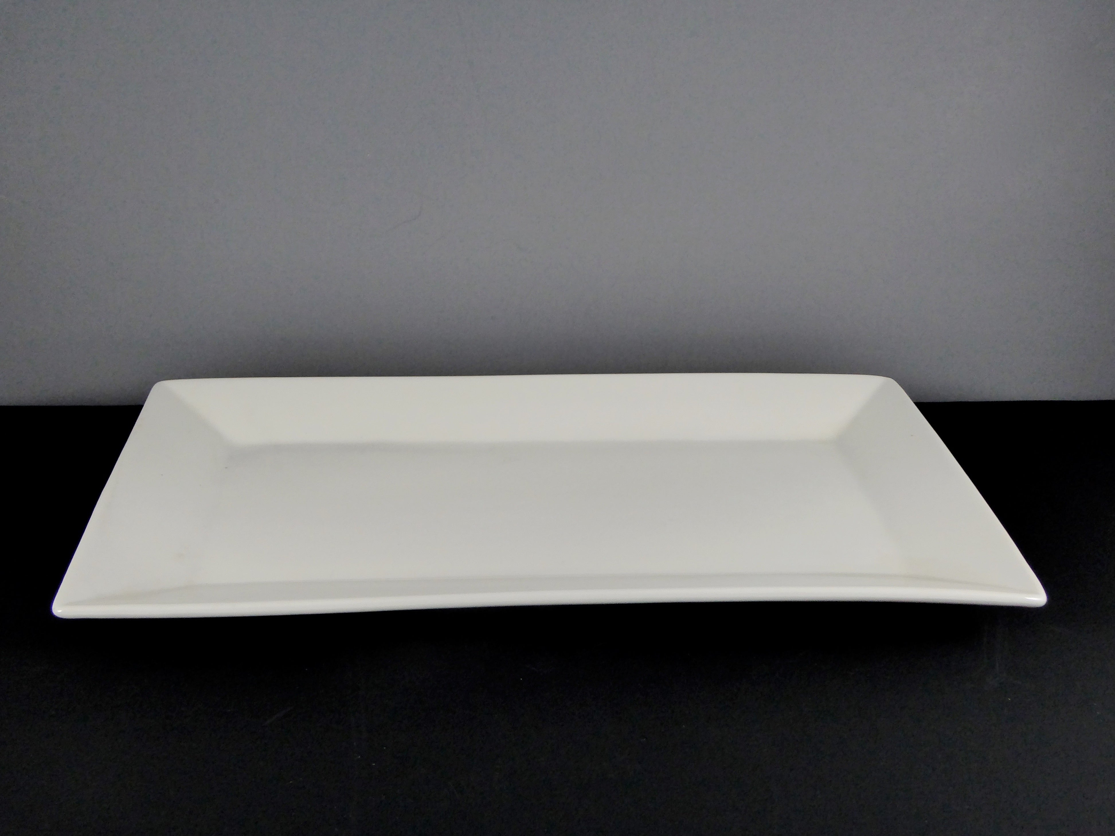 #4413 PLATTER 14" X 8.25" RECTANGLE - High - Quality Ceramic Platter for Food Presentation and Serving, Sold by the Case