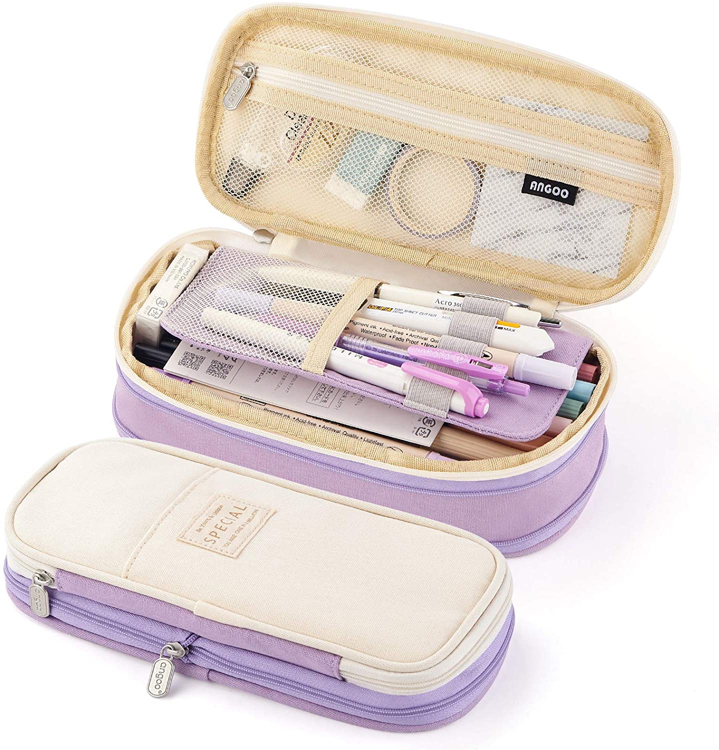 Tiefossi-Big-Capacity-Pencil-Pen-Case-Office-School-Large-Storage-Bag-Pouch-Holder-Box-Organizer-purple-1.jpg